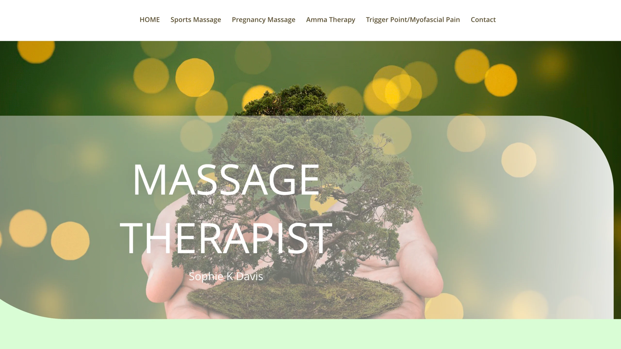 massage therapist
