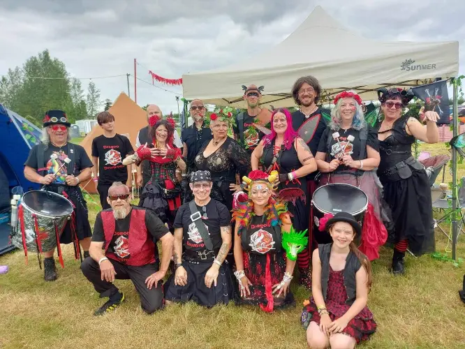 Dragon Drummers on RTWD 3