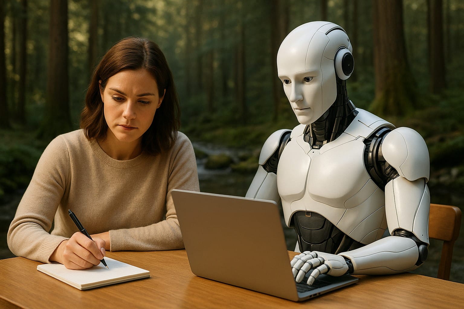 ai vs human copywriting wellness featured