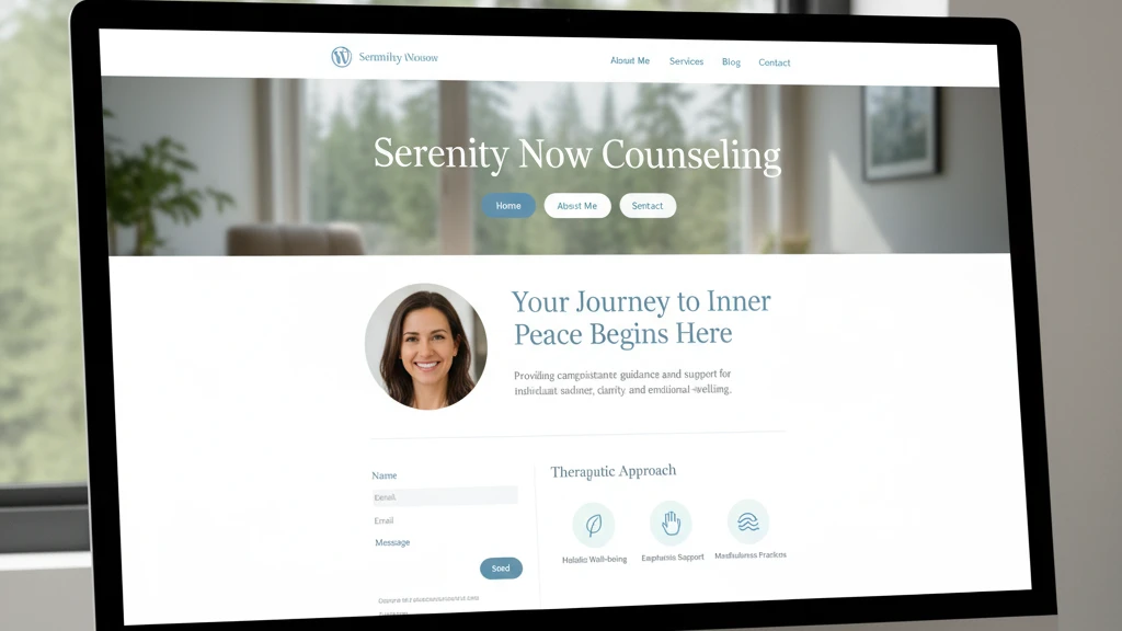 counsellors website design for beginners